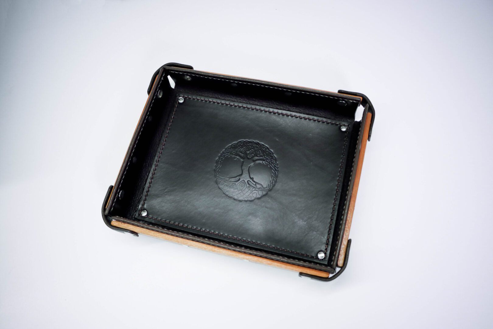 Large Leather Tray